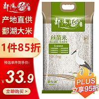 鄱阳湖 丝苗米5kg江西新米猫牙米煲仔饭籼米长粒香大米10斤