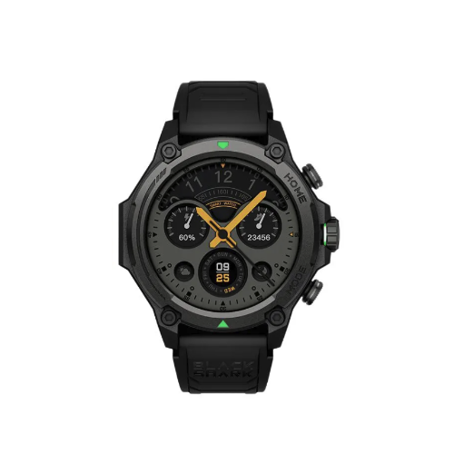 GS3智能手表 46mm 追影黑 硅胶表带