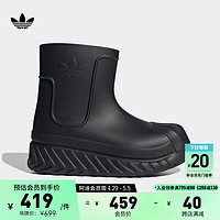 adidas 阿迪达斯 ADIFOM SUPERSTAR厚底增高贝壳头运动靴阿迪达斯三叶草 黑 39