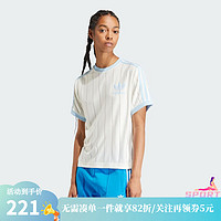 adidas 阿迪达斯 阿迪三叶草女子潮流休闲短袖T恤IR7469 IR7469 M