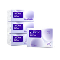 VIRJOY 唯洁雅 抽纸亲柔气垫纸4层20包加厚压花80抽卫生纸巾6400张 4层 80抽 4包 /提