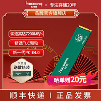 百亿补贴：FANXIANG 梵想 2T 铝片款高速固态 SSD固态硬盘M.2接口2T