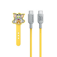 11日0点截止：Anker 安克 A81E2 USB-C to USB-C 数据线 猫和老鼠联名 60W 1.8m