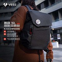 VSGO 威高 微高黑鹞摄影包双肩微单反相机包镜头数码笔记本收纳包多功能城市通勤防盗背包