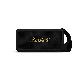 Marshall 马歇尔 MIDDLETON 便携式无线蓝牙音箱 室内户外防尘防水音箱(黑金色)