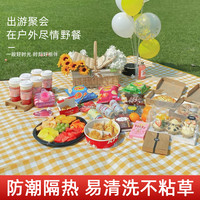 CREAJOY 创悦 野餐垫加厚便携网红ins风户外草坪地垫布春郊游露营