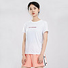 LI-NING 李宁 运动T恤女式圆领套头凉爽半袖轻便运动服跑步健身训练系列短袖