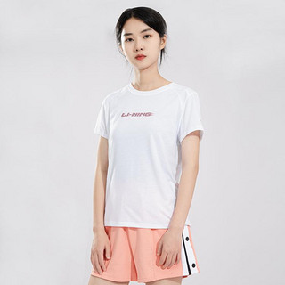 运动T恤女式圆领套头凉爽半袖轻便运动服跑步健身训练系列短袖