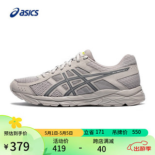 ASICS 亚瑟士 男鞋跑步鞋缓震透气跑鞋运动鞋GEL-CONTEND 4  T8D4Q-029 灰色/蓝色 42