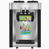 NGNLW 冰淇淋机商用雪糕机全自动大小型三色甜筒机奶茶店软冰激凌机   L20AN