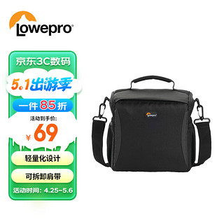 Lowepro 乐摄宝 Format 160 格调 单反相机包 F160单肩摄影包 斜挎单肩摄影小包 黑色 LP36512-0WW