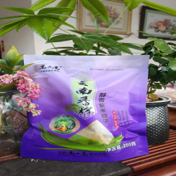 GSG 高上高 菌棕端午节云南特产粽子礼盒 醇香紫米粽子200g（不带礼盒）