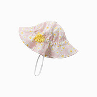 戴维贝拉 童装夏季女童帽子宝宝外出遮阳帽太阳帽