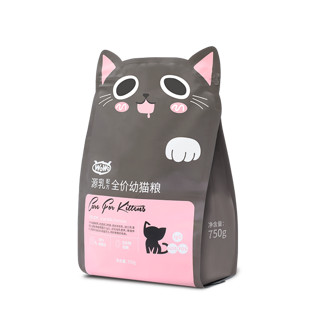 WOWO 喔喔 喔幼猫粮 全价无谷奶糕猫干粮专研源乳营养 添加益生菌 好吸收 幼猫粮4.5斤