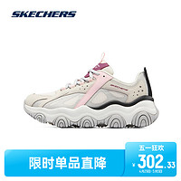 SKECHERS 斯凯奇 啵啵熊2022秋新款老爹鞋男女时尚运动鞋