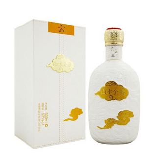 酒 山水金徽·云 浓香型白酒 52度 500ml 单瓶装（买一送一）