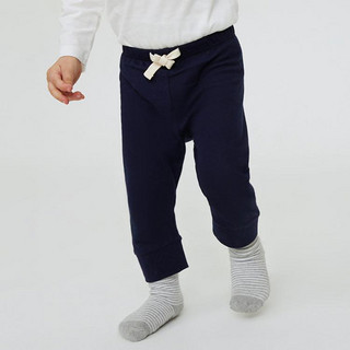 Gap 盖璞 新生婴儿夏季款纯棉束脚长裤730084 儿童装运动裤薄