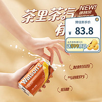 watsons 屈臣氏 苏打汽水康普茶味气泡饮料325ml*24罐装