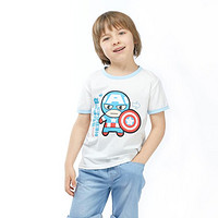 Disney 迪士尼 儿童短袖T恤男童薄款宝宝洋气宽松上衣童装