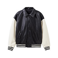 SPAO韩国同款2024年春季新款男士休闲棒球服夹克外套SPJAE12C01 海军蓝 170/92A/M