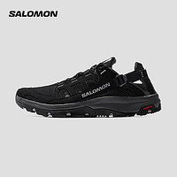 salomon 萨洛蒙 男款 户外运动休闲舒适日常透气轻便溯溪凉鞋 TECHAMPHIBIAN 5 黑色 471151 UK9.5 (44)