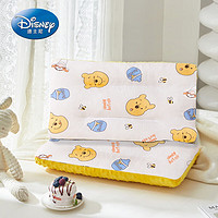 Disney baby 迪士尼宝宝儿童枕头 小孩定型安抚枕芯双面透气睡眠护头枕四季可用 A类豆豆绒-可爱维尼 单只30*50cm 标准