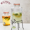 kilner 英国kilner带水龙头冷水壶大容量可乐桶家用玻璃泡酒罐果汁凉水壶