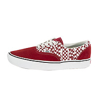 VANS 范斯 低帮ComfyCush棋盘格拼接Era情侣板鞋 VN0A3WM9V9Z1 Red 红色 43