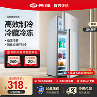 SINGFUN 先锋 冰箱小型家用双开门一级节能省电二人宿舍出租房冷冻电冰箱