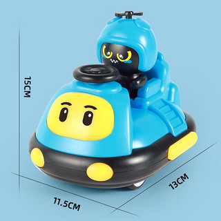 华诗孟卡通碰碰车双人对战儿童玩具遥控车汽车卡丁车赛车男孩