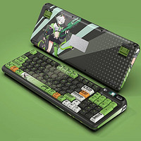 KZZI 珂芝 Z98IP定制款无线机械键盘AMY有线蓝牙三模女团键盘Z98-定制款-AMY