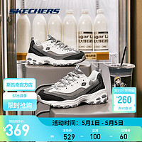 SKECHERS 斯凯奇 D'LITES 1.0 男子休闲运动鞋 237153/BKGY 黑色/灰色 41