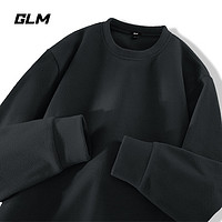 百亿补贴：GLM 森马集团GLM冬季新款双面摇粒绒圆领卫衣男士加绒保暖内搭打底衫