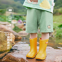 cutepanda's 咔咔熊猫 婴儿衣服男童针织短裤运动女宝宝小童儿童休闲薄款裤夏季