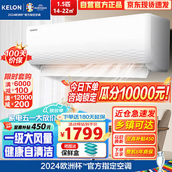 KELON 科龙 空调1.5匹新一级能效变频冷暖健康
