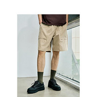 GXG 夏季GXG热卖休闲吸湿速干双色宽松舒适男士直筒短裤五分裤
