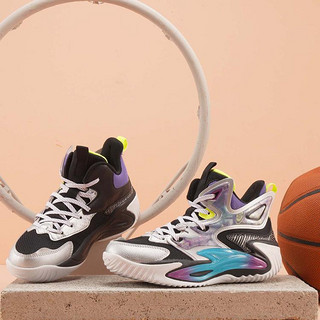361° 专柜同款儿童春季新款男童篮球鞋潮流时尚耐磨中大童运动鞋