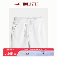 HOLLISTER24春夏美式风宽松休闲抽绳毛圈布短裤男 KI328-4077 白色 XS (170/70A)