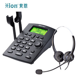 HION 北恩 U805 无线全网通插卡录音电话套装移动联通电信手机卡-选配FOR600D双耳（需自备SD存储卡）