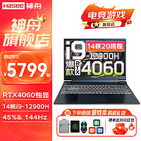 Hasee 神舟 战神S8D92 15.6英寸游戏本（i9-12900H、16GB、1TB、RTX4060）
