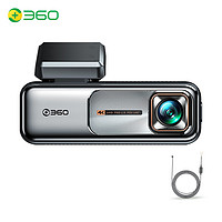 360 K980 行车记录仪 单镜头 64GB 黑色+降压线