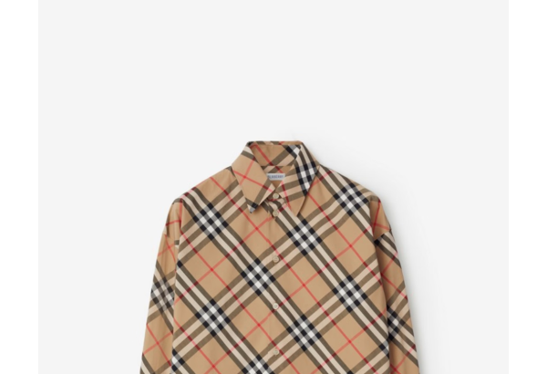 博柏利(burberry)【经典之作系列】女装 格纹棉质衬衫80876401【报价