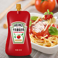 Heinz 亨氏 番茄酱沙司320g 袋装家用面条炸鸡西红柿汁汉堡薯条番茄酱