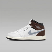 NIKE 耐克 Air Jordan 1 Mid SE (GS) 女子休闲运动鞋  FQ8162 FQ8162-142 35.5