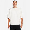 NIKE 耐克 Sportswear Tech纯色宽松圆领短袖T恤 男款 白色 FB8166-133