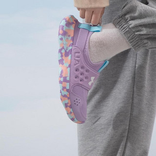 安德玛 GGS Runplay SKY户外低帮大童鞋运动鞋轻便减震儿童跑步鞋