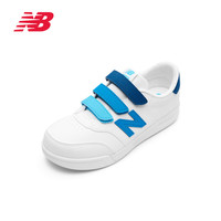 new balance NB奥莱 4-7岁男女童夏季舒适小白鞋轻便板鞋CT60