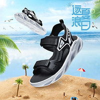 361° 夏季新男童大童沙滩凉鞋舒适时尚耐磨软底运动凉鞋