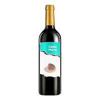 Maria 玛利亚海之情 半甜红葡萄酒750ml *1瓶 单支装