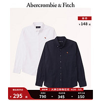 Abercrombie & Fitch 小麋鹿刺绣牛津衬衫322006-1